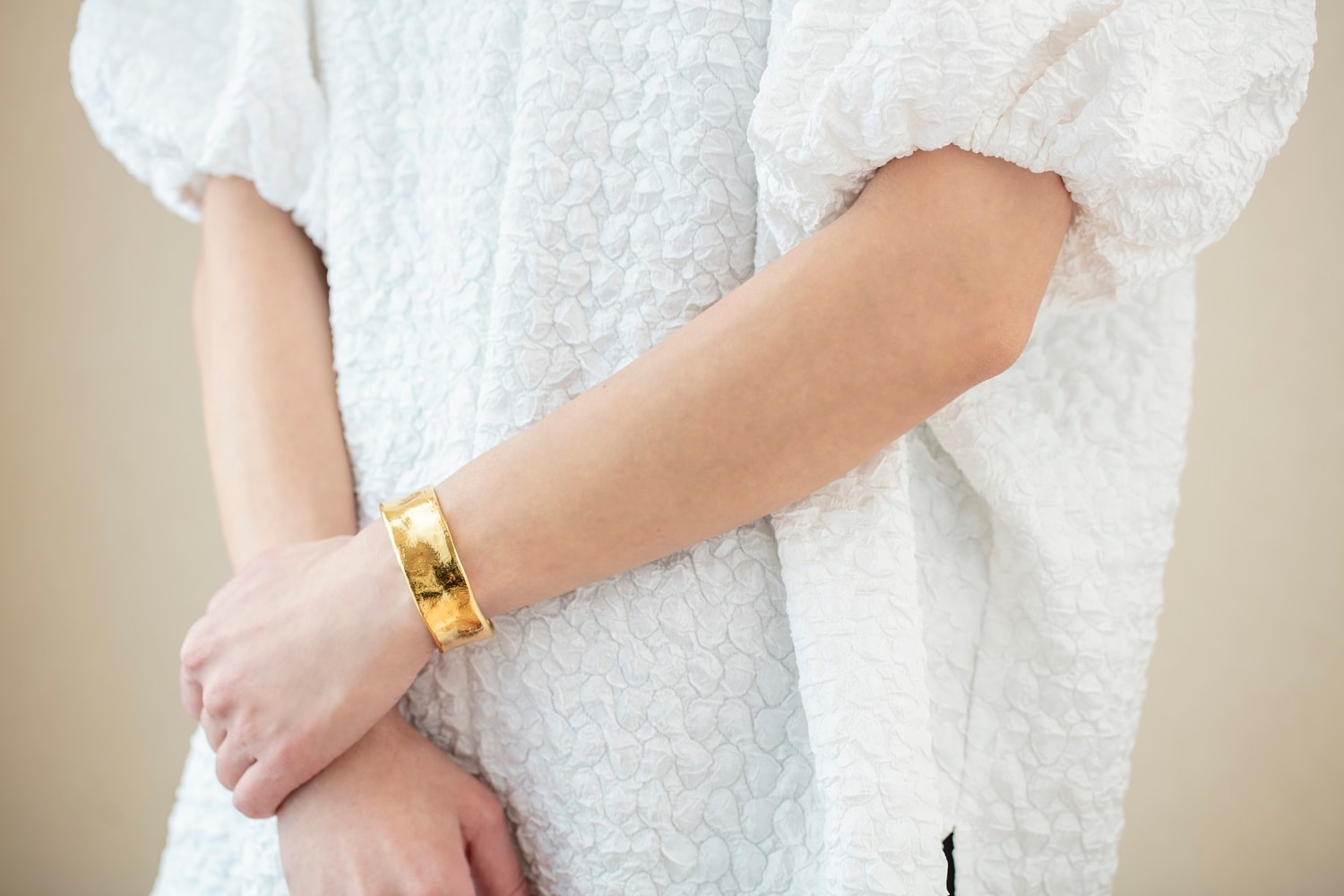 harunobu murata ブレスレット バングル ゴールド 育てるバングルφ5㎜ 極太｜真鍮 ゴールド ブラス 太め シンプル