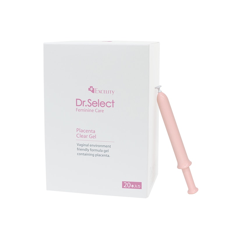 【新品・正規品】プラセンタクリアジェル20本入り Excelity Dr.Select Feminine Care プラセンタ クリアジェル（20本入