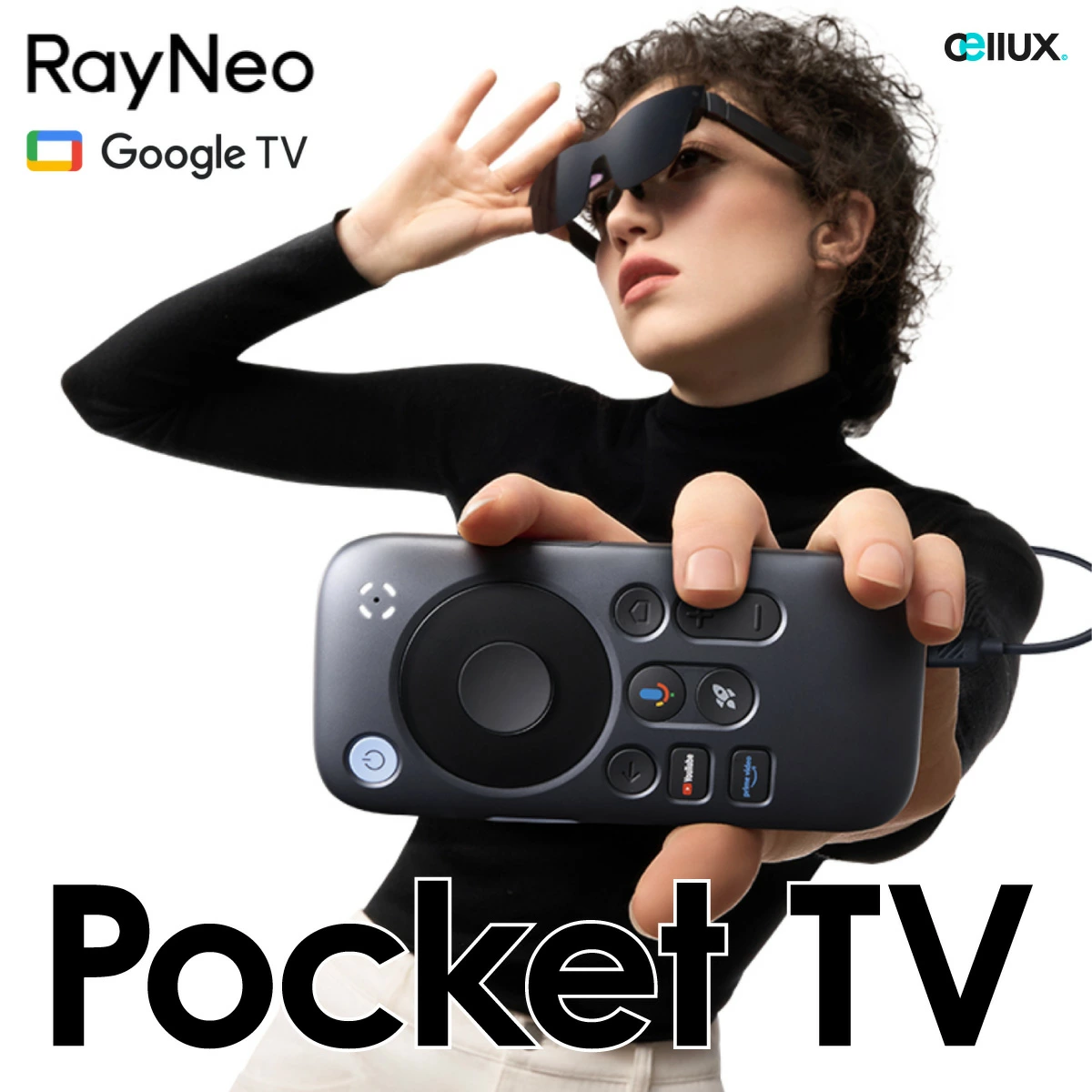 RayNeo Pocket TV 極美品 TCL RayNeo Pocket TV 《リモコン&バッテリー》 | ・スマートグラス