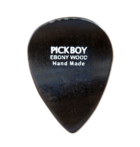 ebony guitar pick