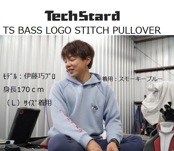 �ƥ��������ɡ�TS BASS LOGO STITCH PULLOVER /�Х��������ƥå��ץ륪���С�