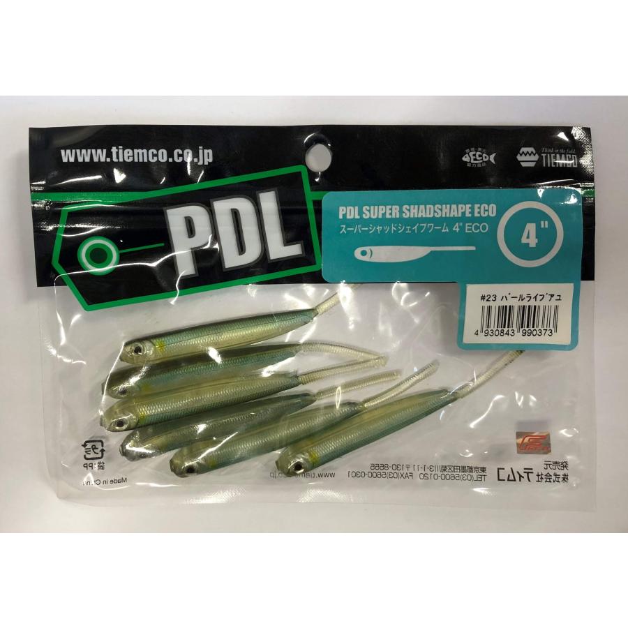 【ワームセット】イマカツ デプス PDL ジャッカル ダイワ ティムコ ナッソ他 TIEMCO/ティムコ PDL SUPER SHADSHAPE4” スーパーシャッドシェイプ