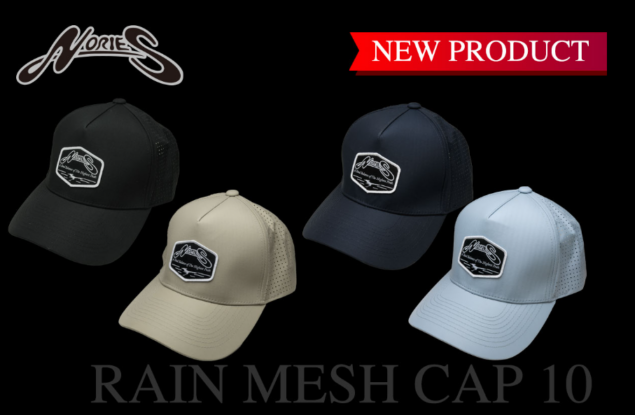 ノリーズ　レインメッシュキャップ10 ブラック1 RAIN MESH CAP 10 | BASS | NORIES