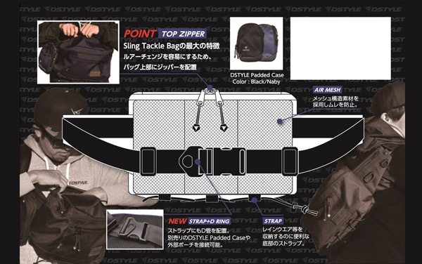 �ǥ���������/DSTYLE Sling Tackle Bag ver002 ���å���Хå�
