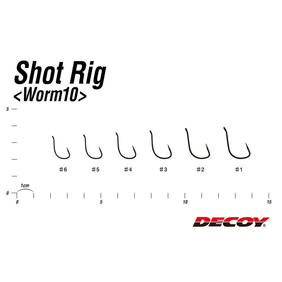 DECOY/�ǥ�����SHOT��RIG��WORM������åȥꥰ(���10)