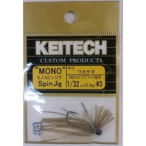KEITECH/�����ƥå���MONO��Spin Jig��3��1/32oz�� ��Υ��ԥ󥸥���3��0.9���