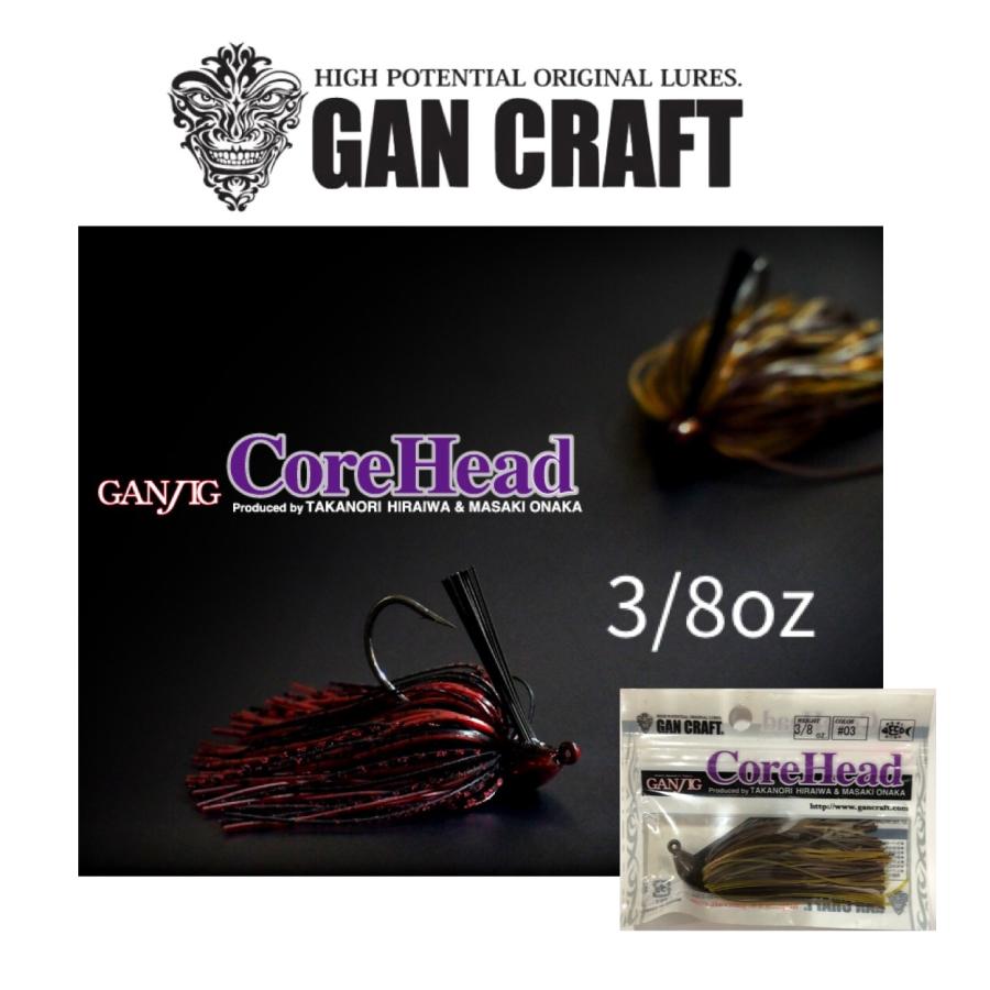 GANCRAFT / ���󥯥�եȡ�Core Head �����إå� 3/8oz �ڴ��ָ������̲��ʡ�
