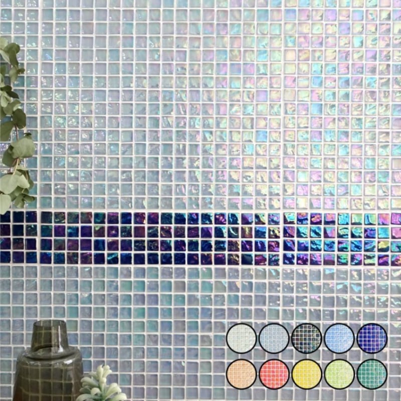 コアシュクレ 全色 シート  ガラスモザイク