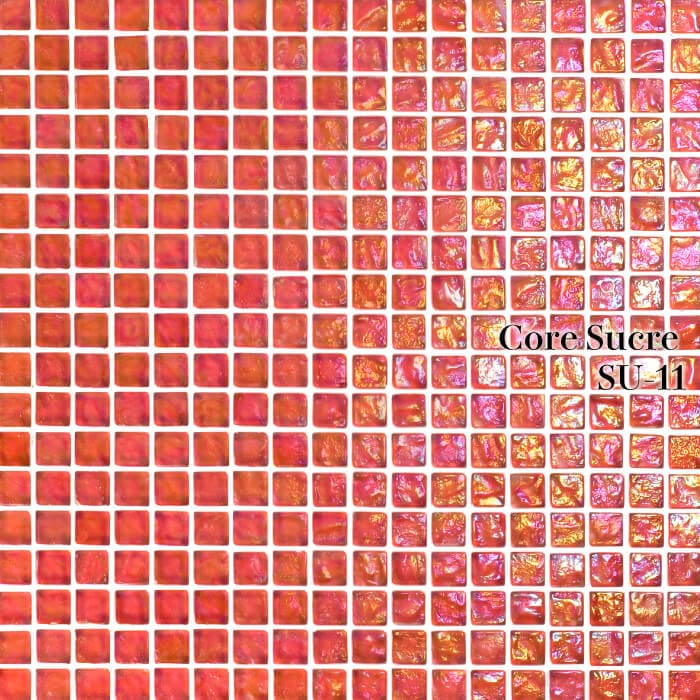 コアシュクレ SU-11 シート ガラスモザイク タイルシート