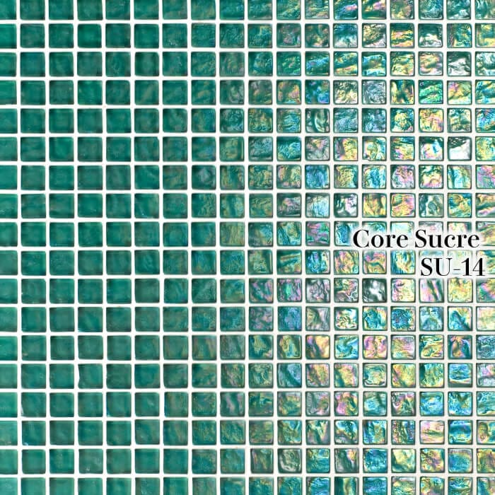 コアシュクレ SU-14 シート  ガラスモザイク タイルシート（※在庫限りで販売終了）