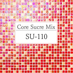 コアシュクレミックス SU-110 シート　ガラスモザイクタイル※在庫限りで販売終了