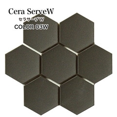 セラサーブW 03W シート　ヘキサゴンデザイン