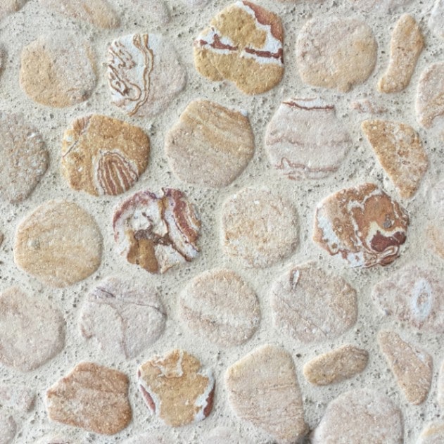 おしゃれでちょっとこだわりの壁材,天然石・ストーン,ぺブルストーンが