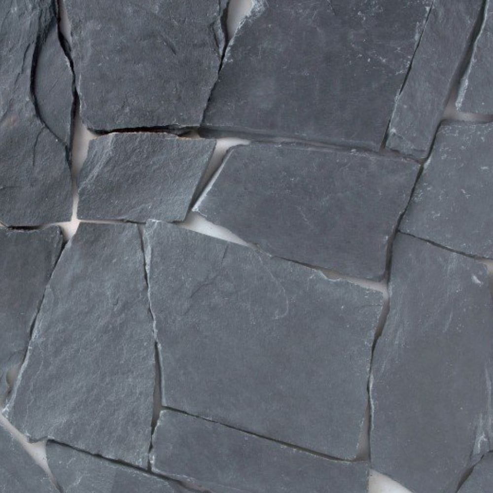 ピエドラシリーズ  サテンブラック/粘板岩質 1束=0.5平米 天然石