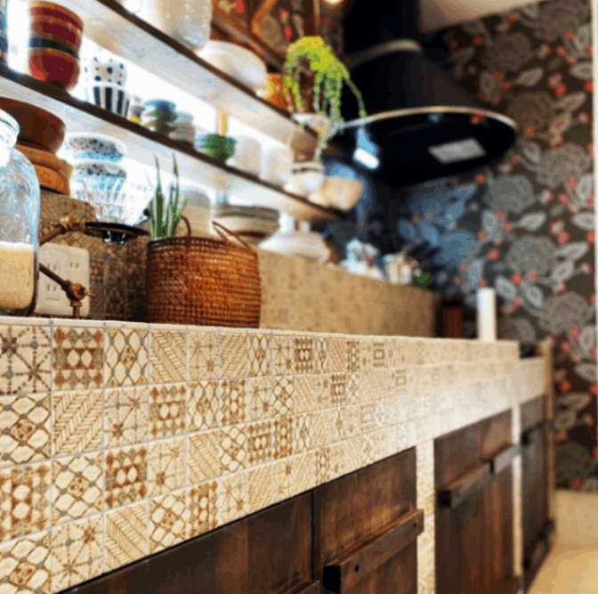 おしゃれでちょっとこだわりの壁材,タイル,モザイクタイルが見つかる