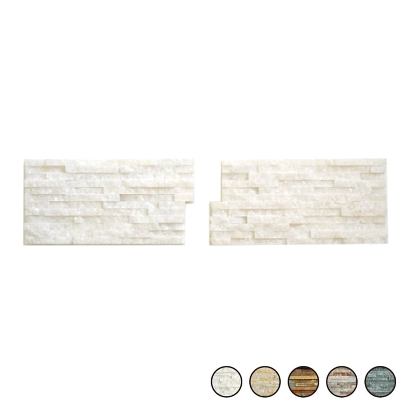 ダラットスリム リーフ 出隅・入隅兼用コーナー材 全色 ケース（6セット入）