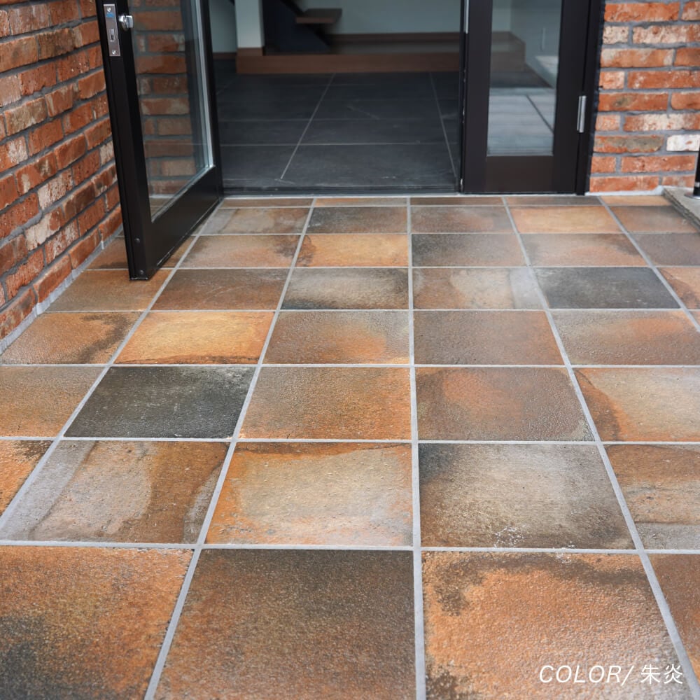 DIY タイル 壁 床 土間 茶色 15cm 角 45箱 36枚入り DIY タイル 壁 床 土間 茶色 15cm 角 45箱 36枚入り