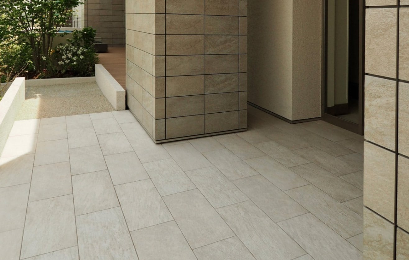 おしゃれでちょっとこだわりの床材,タイル,外床(グリップ