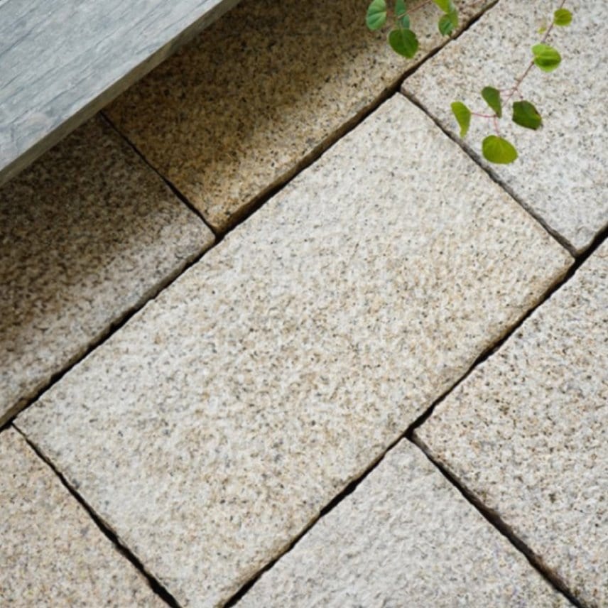 ペイビングストーン 600×300mm イエロー 1枚販売