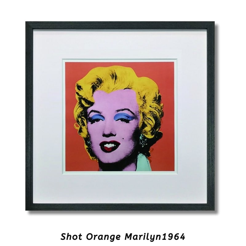 【アートパネル】アンディ・ウォーホルShot Orange Marilyn1964 ※個人宅配送不可