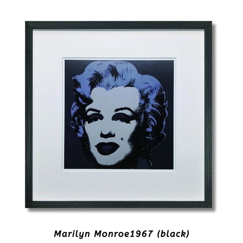 【アートパネル】アンディ・ウォーホルMarilyn Monroe1967(black) ※個人宅配送不可