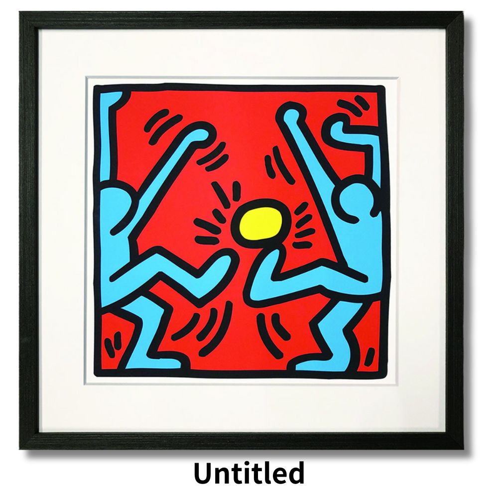 【アートパネル】キース・ヘリング Untitled