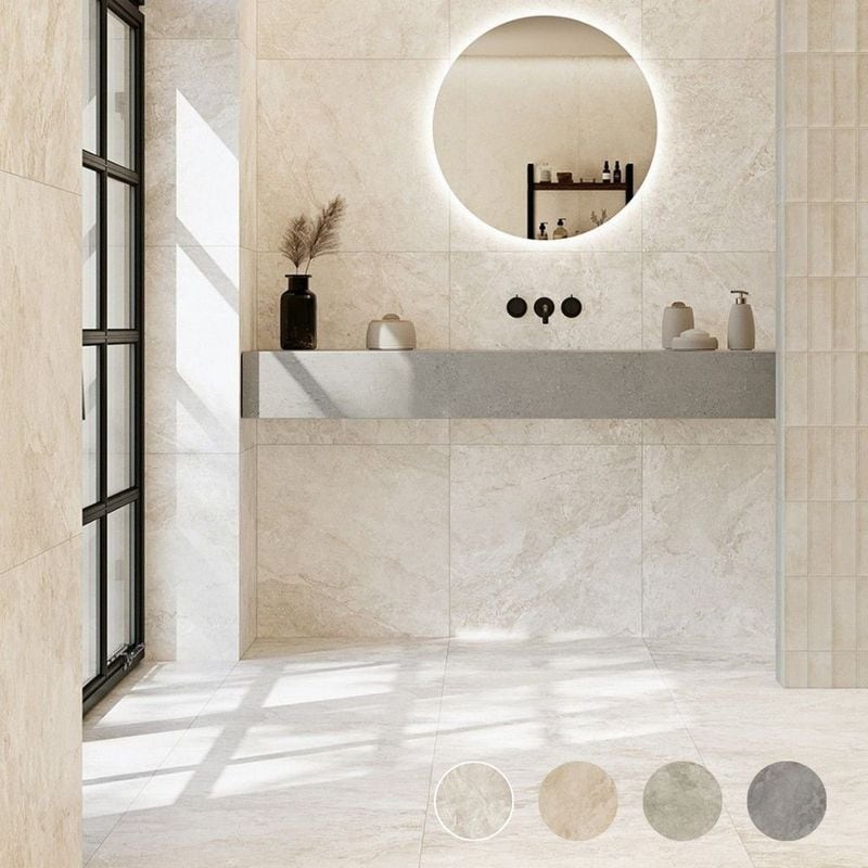 ミレスタ 600角 全4色 内床 ケース(4枚入)