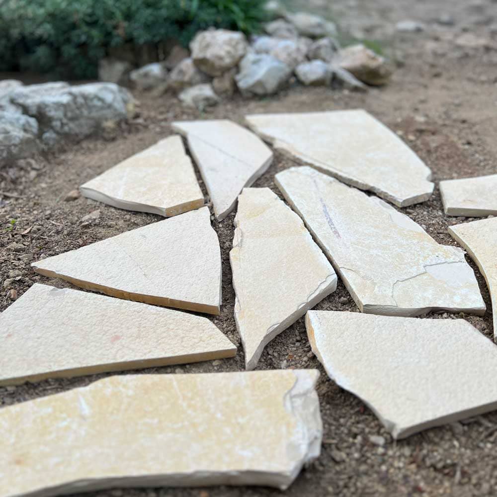 ソルンストーン 乱形石 1束販売 約0.5平米分