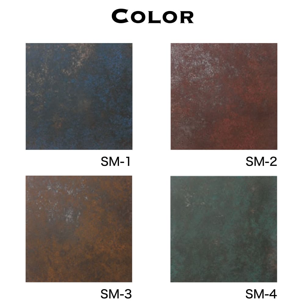 ブロンセ SM-1メタリックブルー 300角 ケース 14枚入