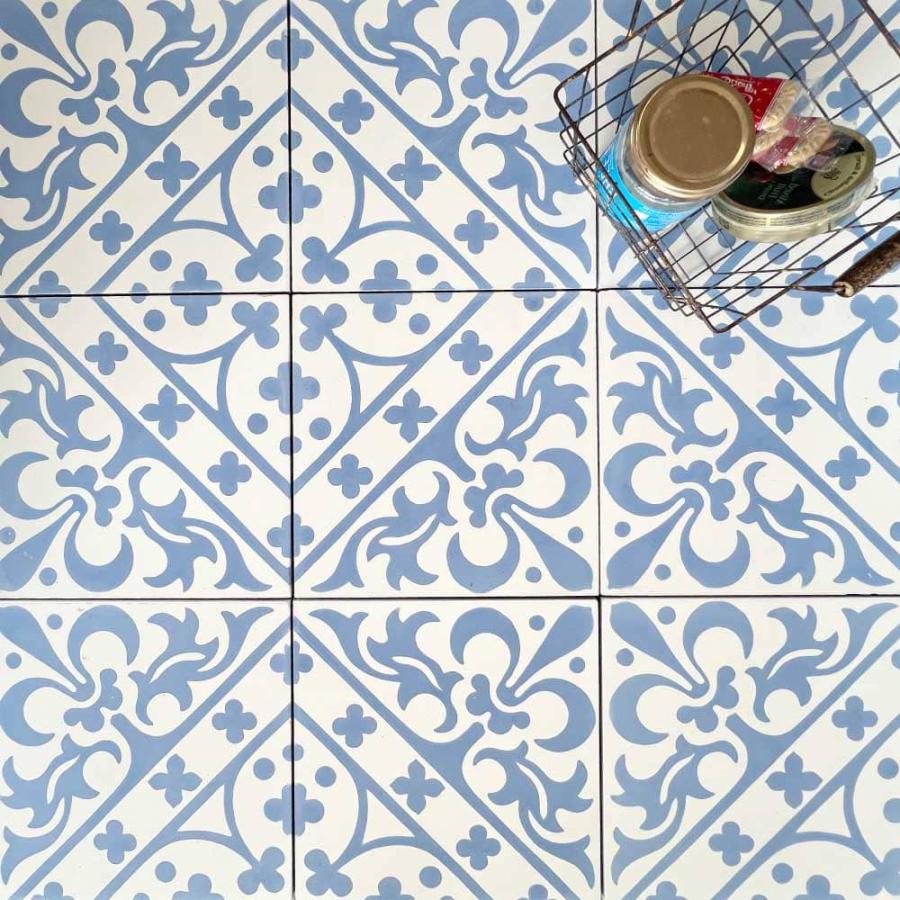 ベトナムタイル フローラガーデン 200×200mm ケース販売 13枚入