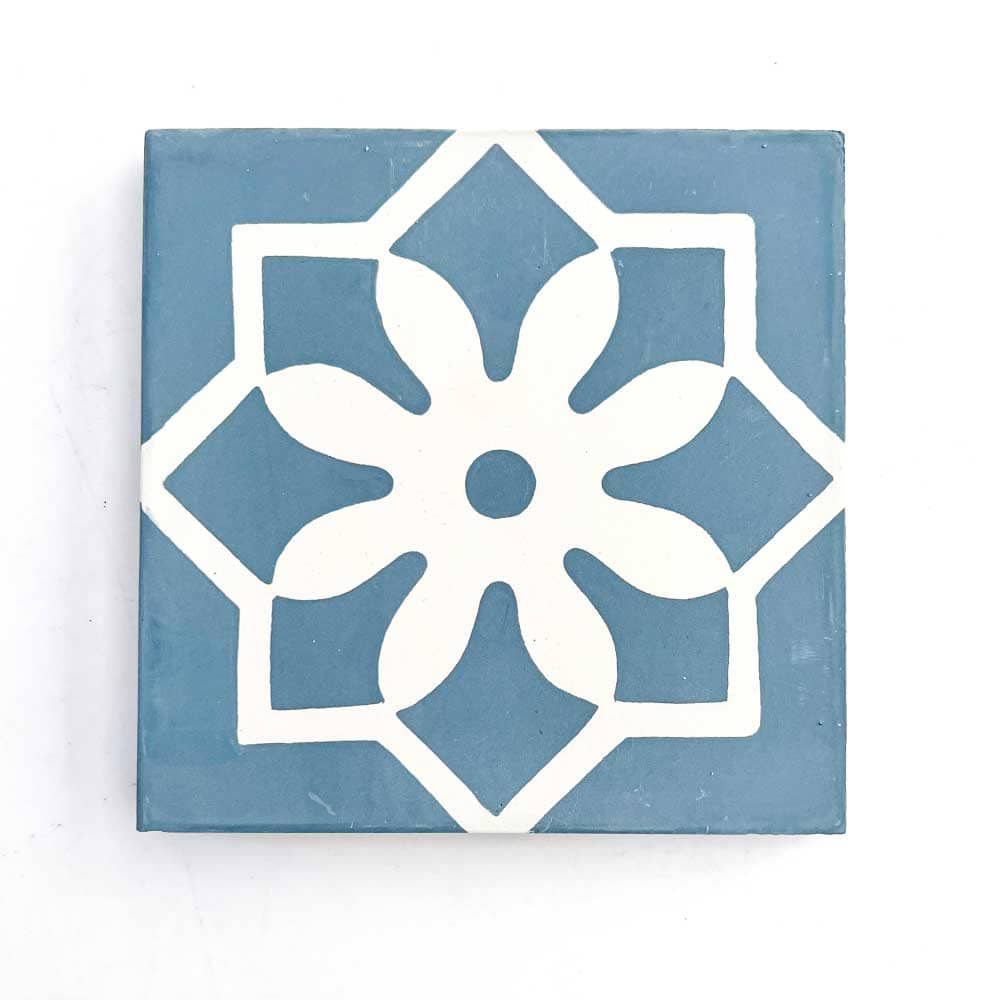 ベトナムタイル チュチュ プレナブルー 140×140mm ケース販売 24枚入