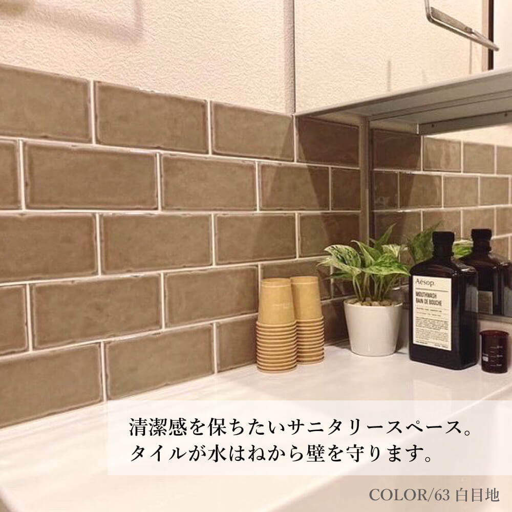 ランス がっちりシールタイプ　白目地 63 バラ