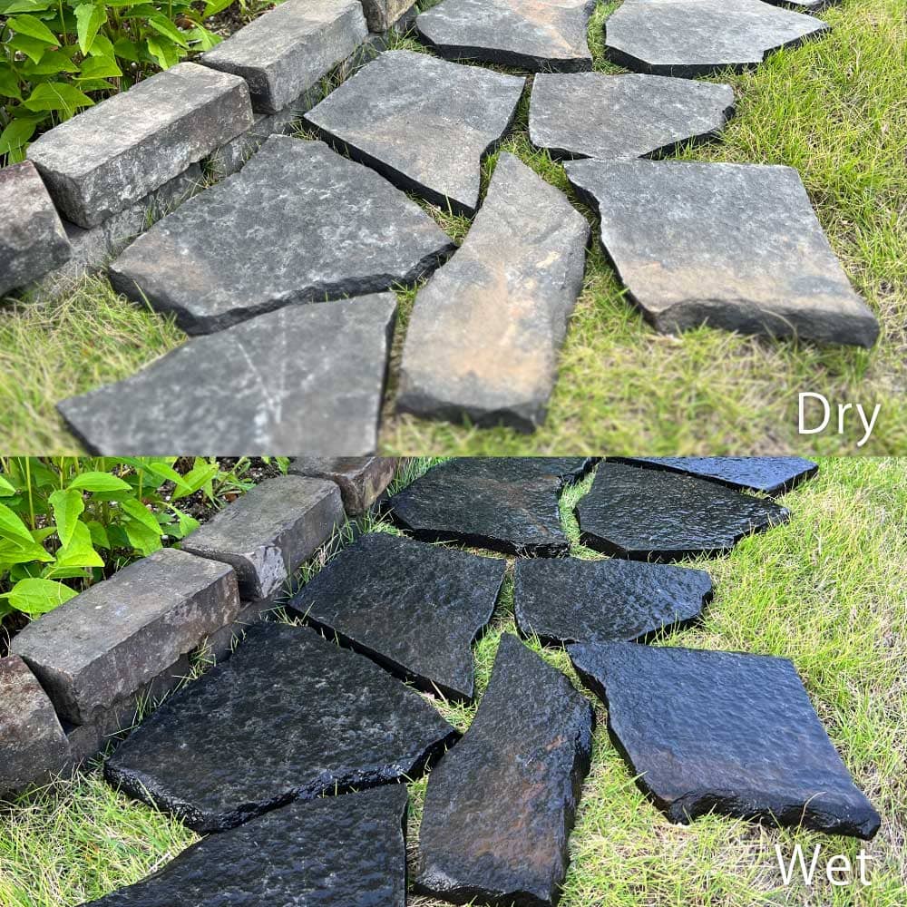 ルナブラック 乱形石 1束(約0.5平米)