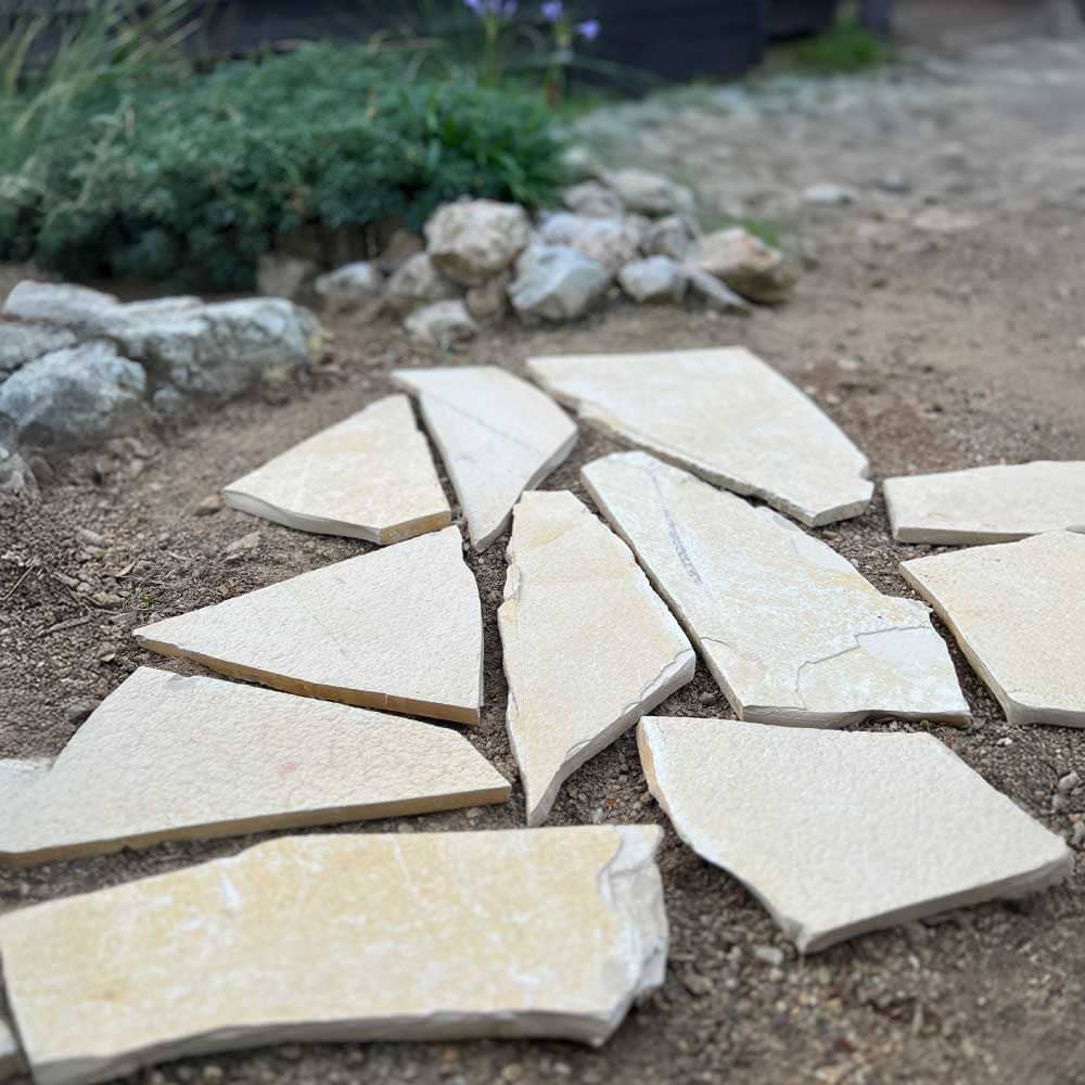 ソルンストーン 乱形石 1束販売 約0.5平米分