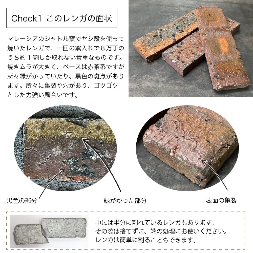 アンティークレンガ壁用　アンテウォール M1703 ケース(46枚)メーカー直送品