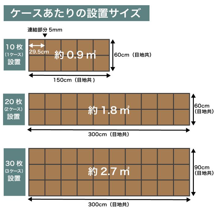 ジョイントデッキ磁器質タイル300角