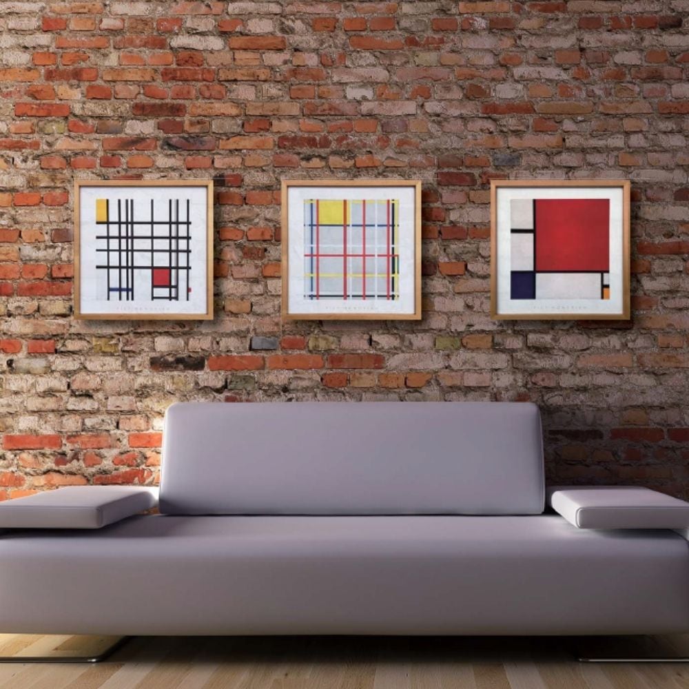 Amazon.co.jp: 美工社 アートパネル Piet Mondrian （ピート