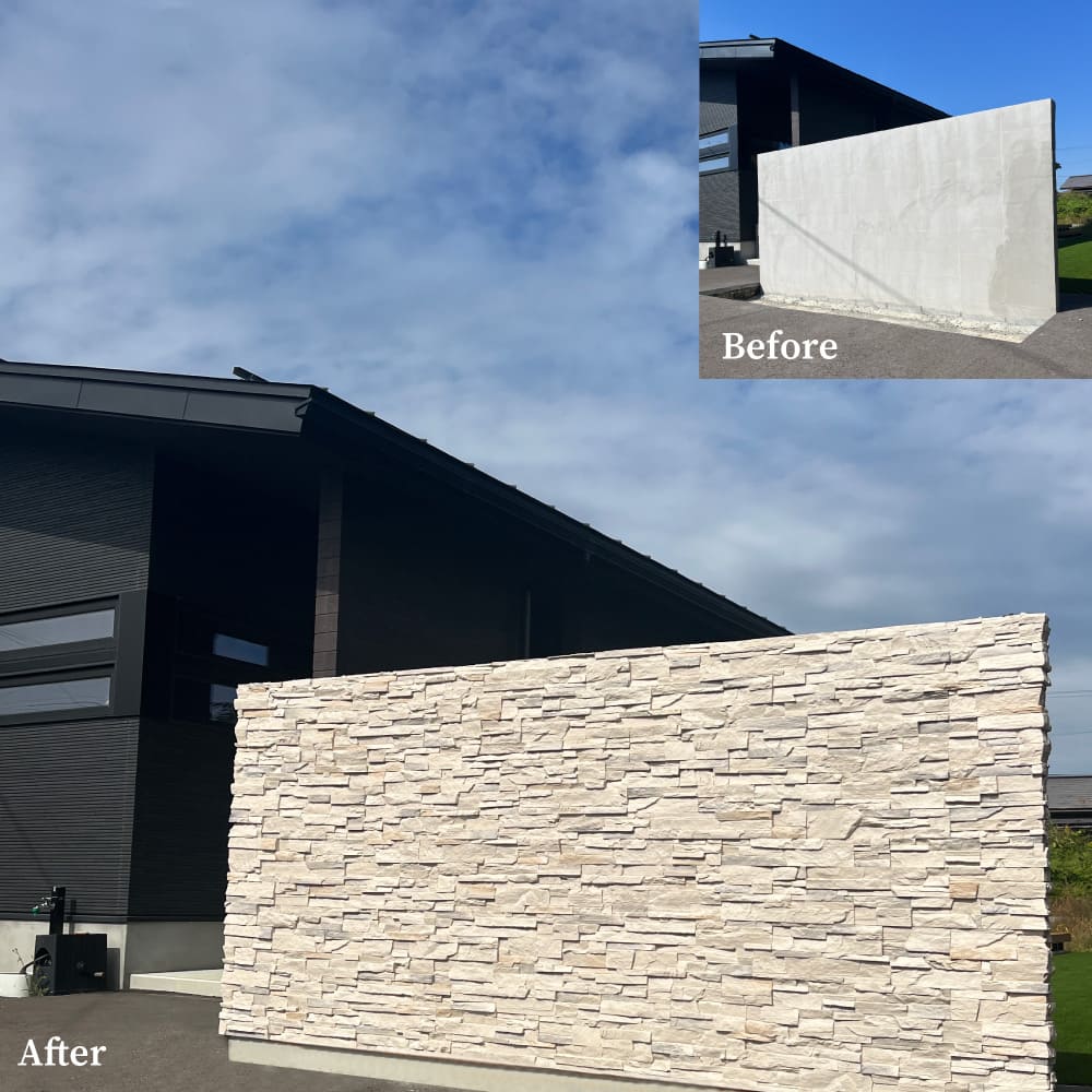 コアスタック 全色 ケース(0.6m2)  石積み風セメント系擬石