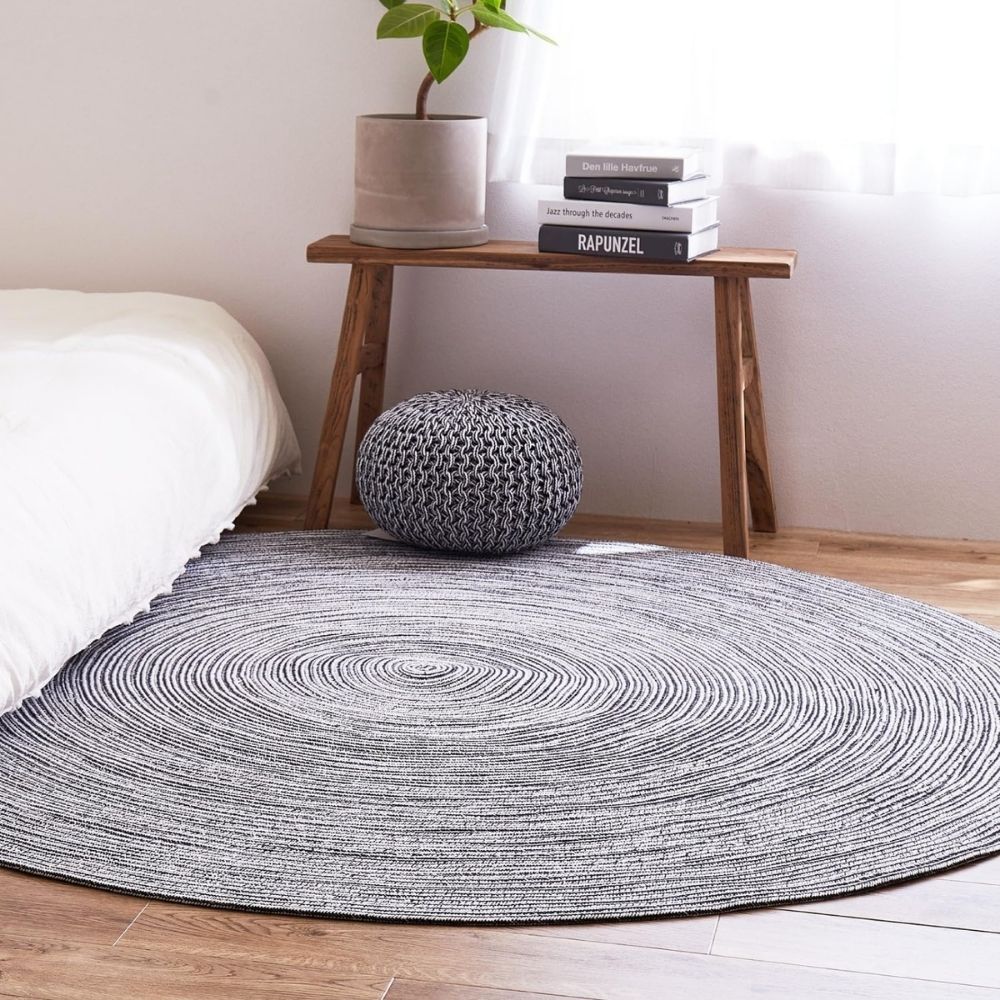 ブレイド チューブラグ　インド綿ラウンド