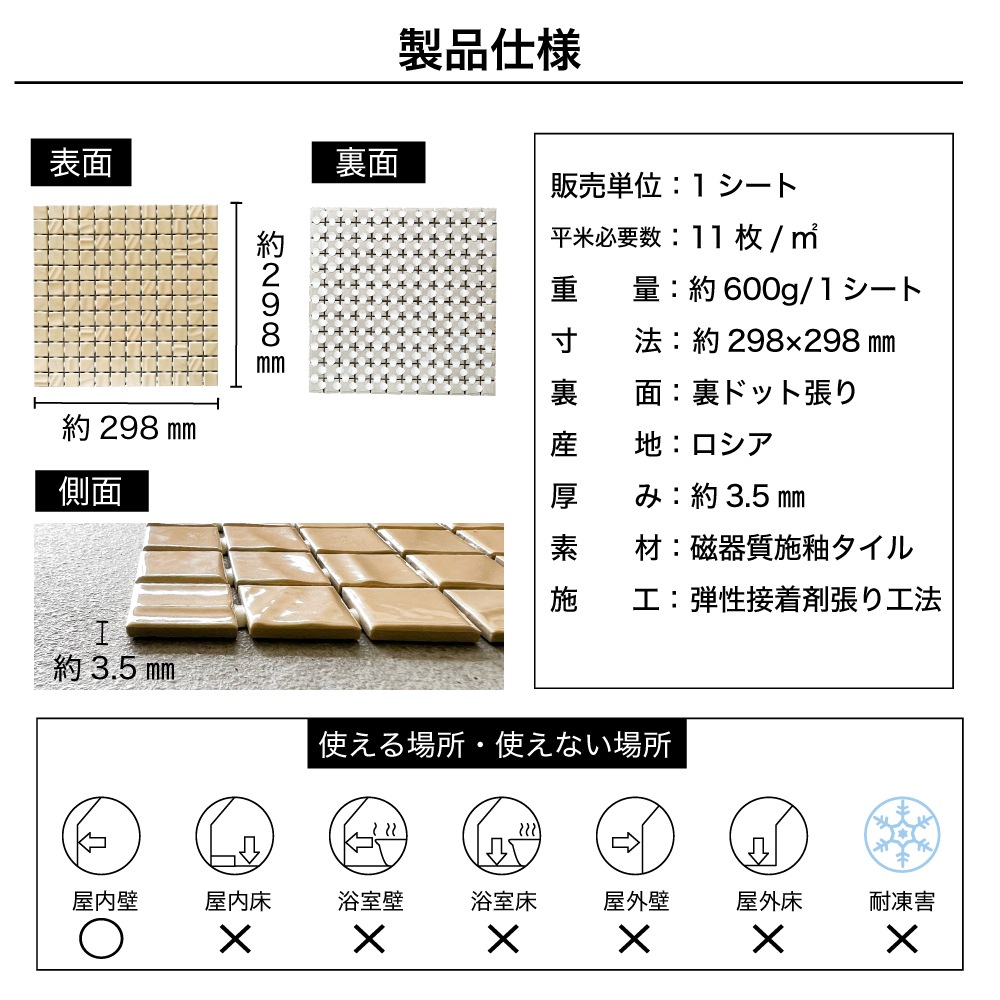 チャーム ターコイズ 1シート