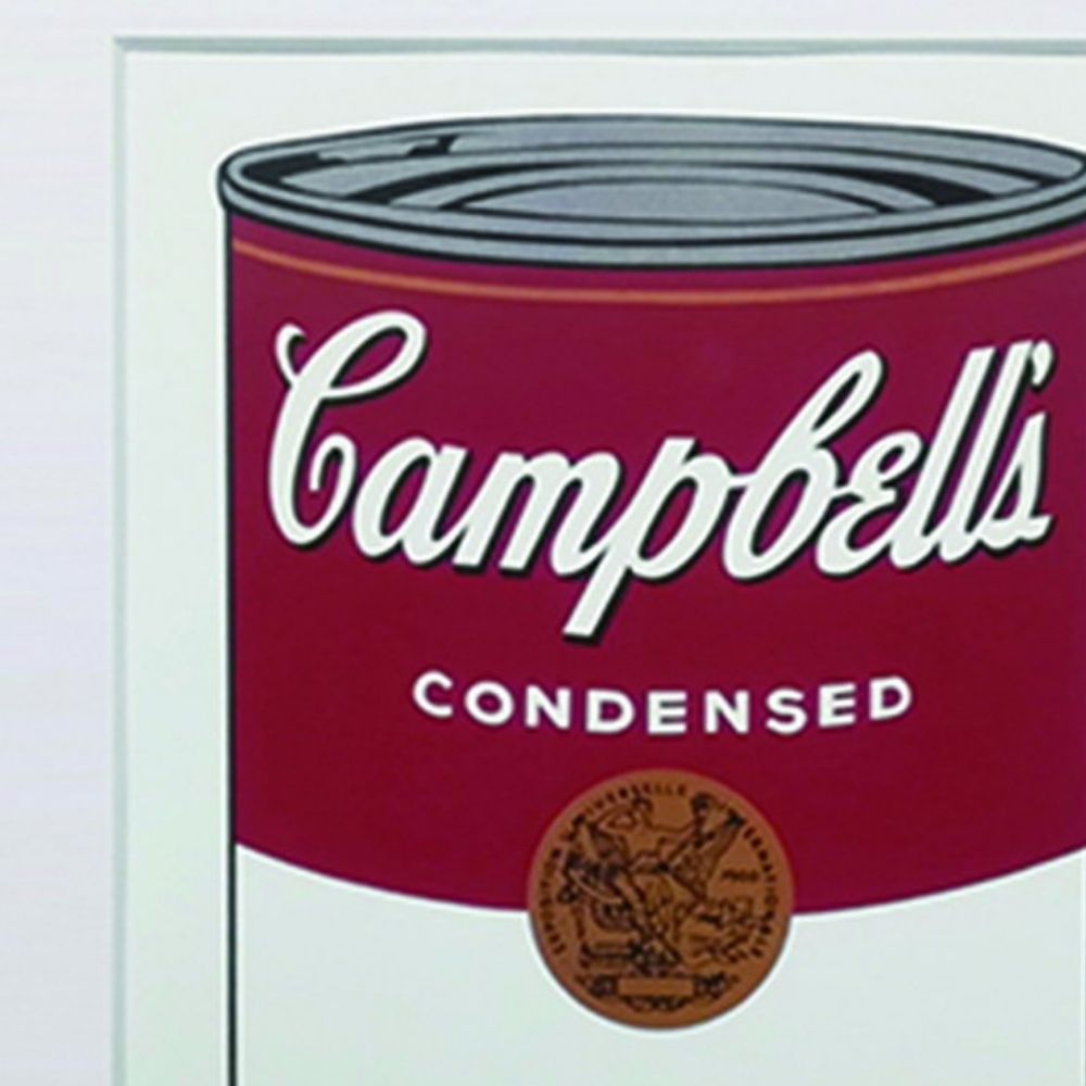 【アートパネル】アンディ・ウォーホル Campbells Soup ※個人宅配送不可