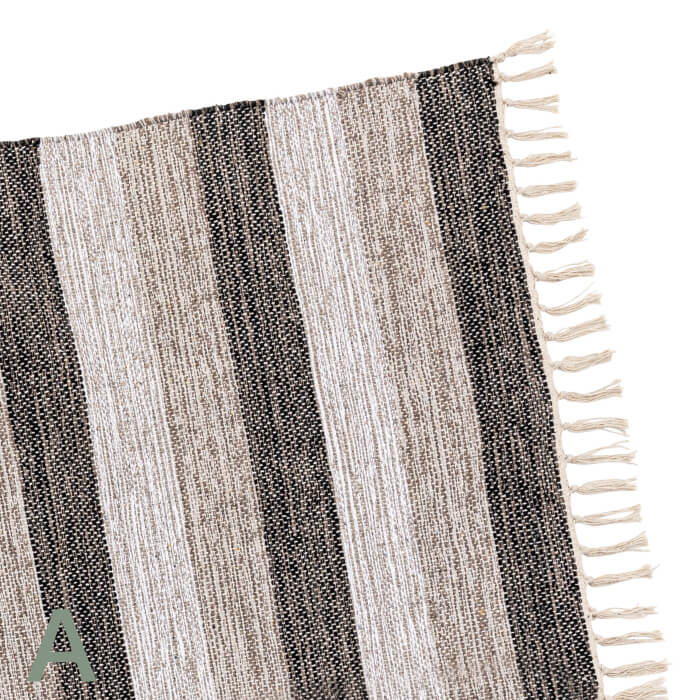 ボーダーラグ Mサイズ　130x190cm 全3パターン　※代引き不可・メーカー直送品