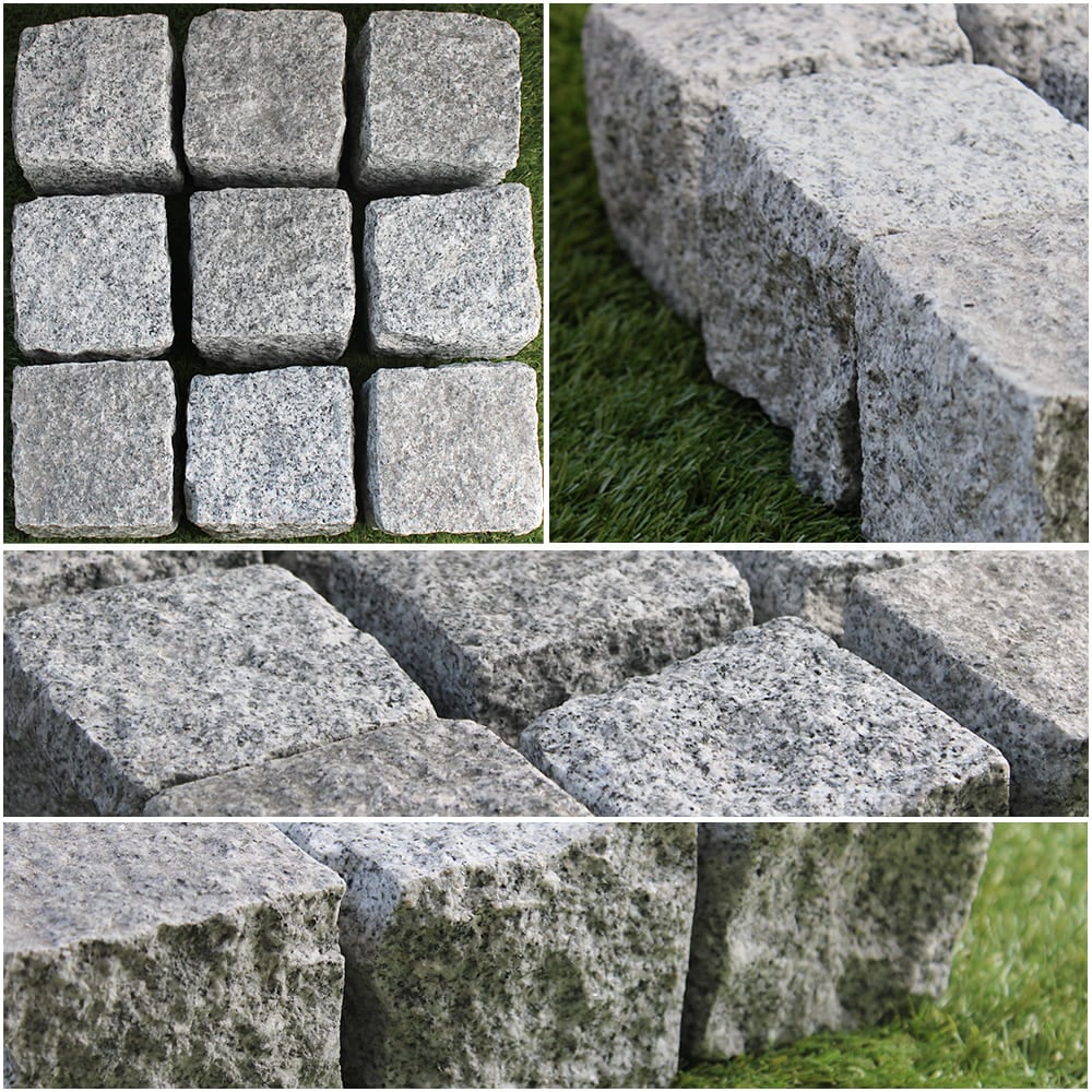 ピンコロストーン キューブ一丁掛 ホワイト/9個セット・12個セット