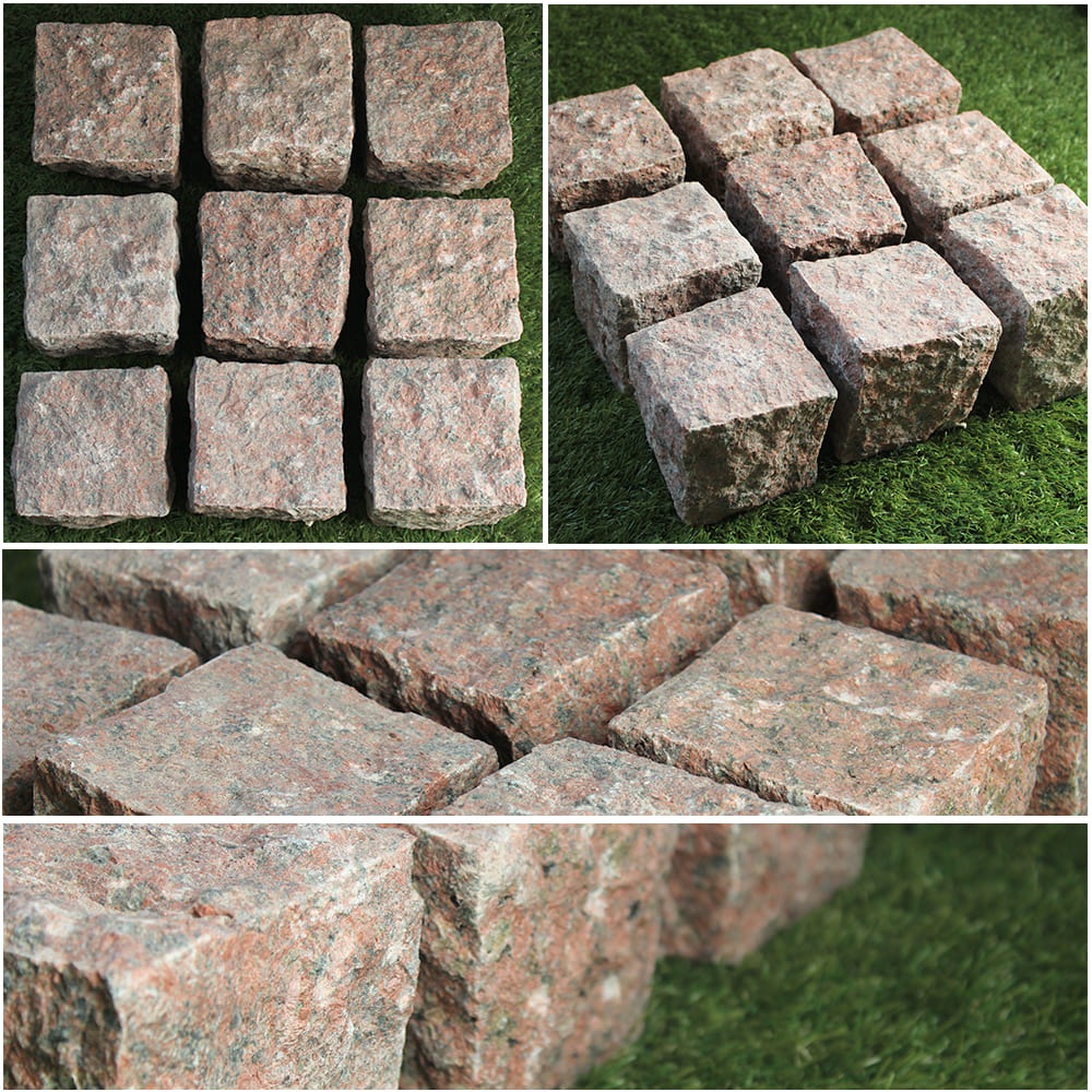 ピンコロストーン キューブ一丁掛 イエロー/9個セット・12個セット