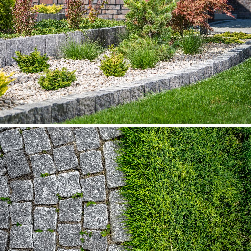 おしゃれでちょっとこだわりのエクステリア,ガーデン石材,ピンコロが