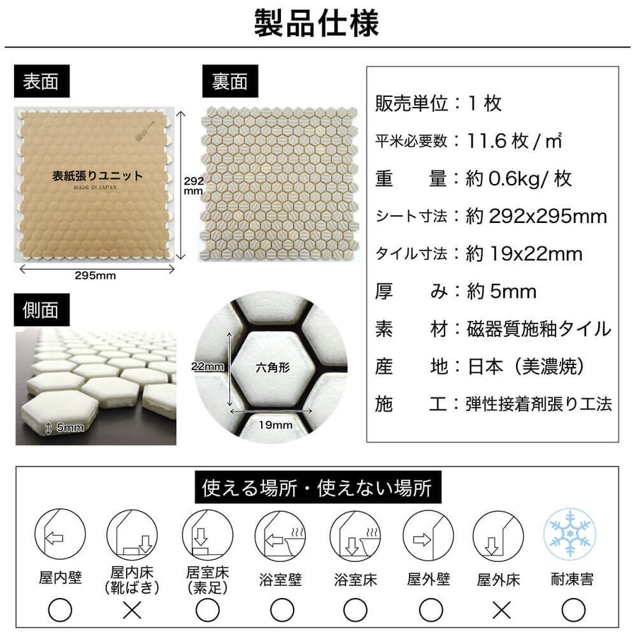 壁材,タイル,異形モザイク｜DIY・リフォーム建材専門店 CeraCore ミッド店