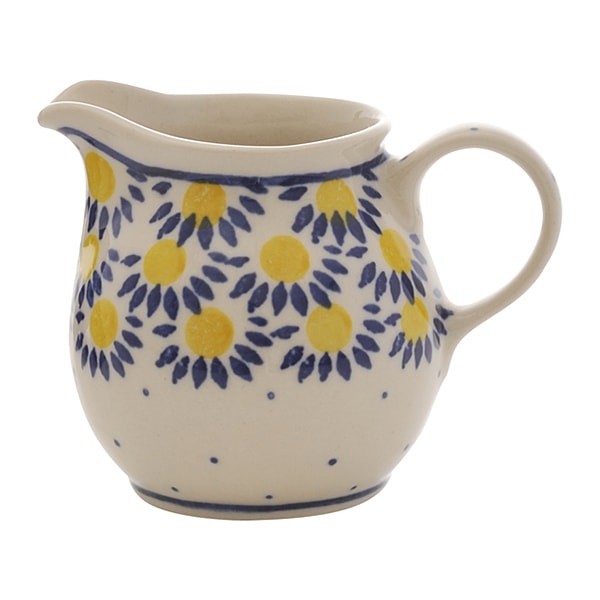 閑イタリア製 CERAMICHE PAOLI 色絵 ミルクポット ミルク