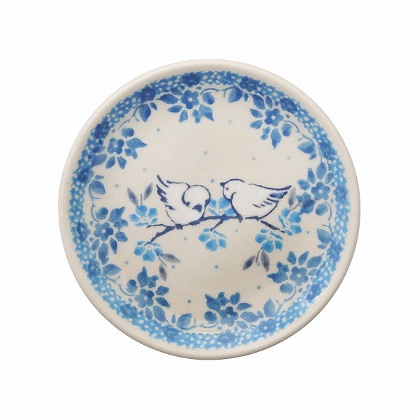 絵皿 ホワイトバード 小皿(10cm) | プレート | セラミカオンライン