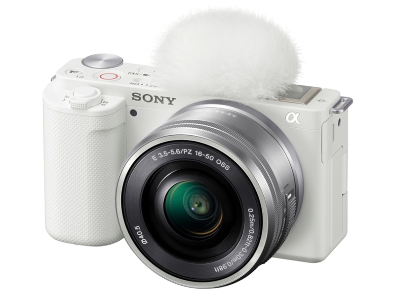SONY(���ˡ�) �ǥ������㥫��� �ߥ顼�쥹��� VLOGCAM ZV-E10Y ���֥륺�����󥺥��å� (�ۥ磻��)���ʡ�¨Ǽ