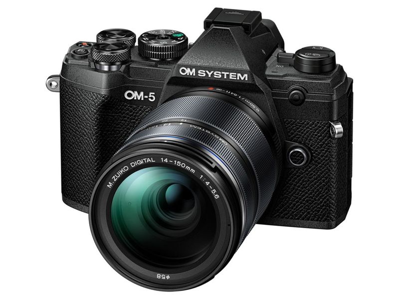 OM�ǥ����륽��塼�����(OM Digital Solutions) �ǥ������㥫���OM SYSTEM OM-5 14-150mm II ��󥺥��å� (�֥�å�)���ʡ�¨Ǽ